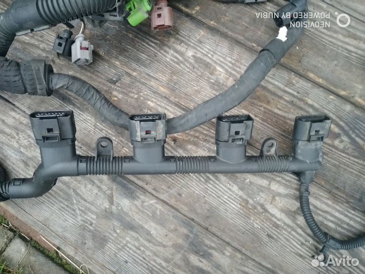 Проводка двигателя Ауди А3 2.0 tfsi AXX