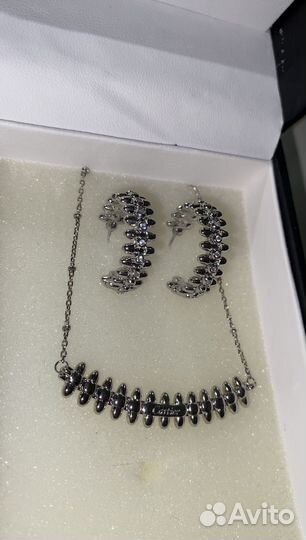 Серьги серебро