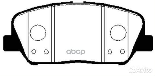 Колодки дисковые передние KIA Optima, Hyundai