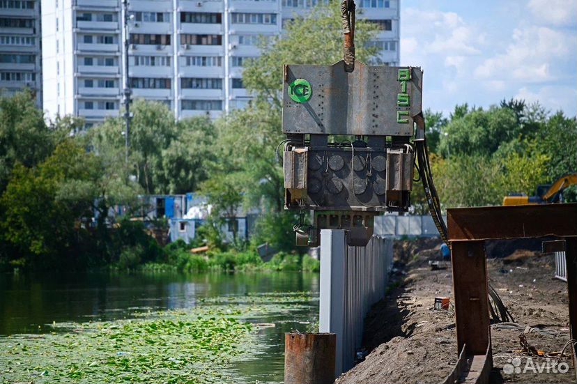 Аренда Вибропогружатель шпунта