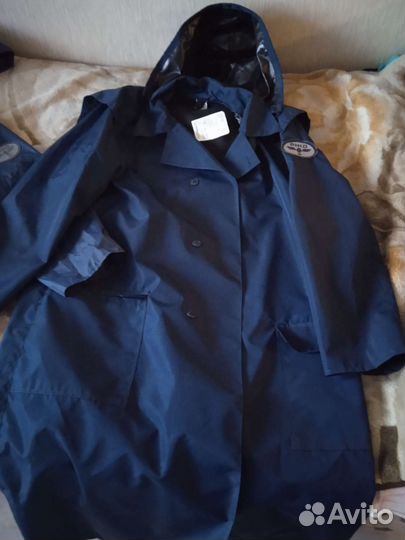 Плащ ржд мужской