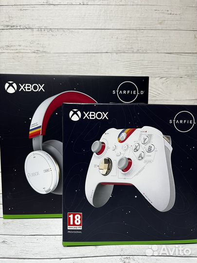 Геймпад и Гарнитура Starfield XBox Series X S