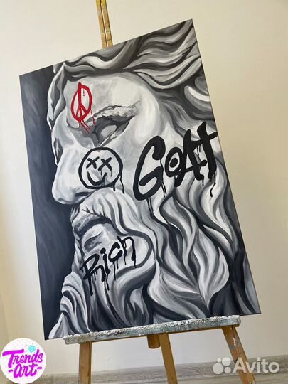 Большие яркие картины холст купить для интерьера