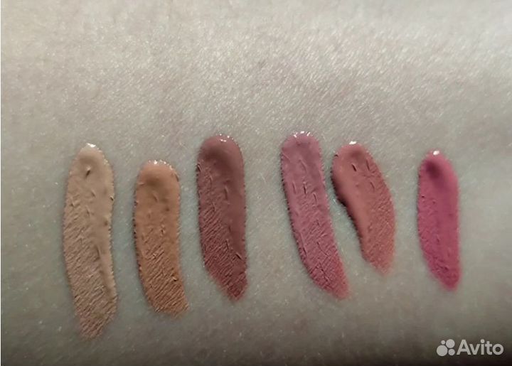 Набор помад для губ, жидкая матовая, 6шт, Handaiya