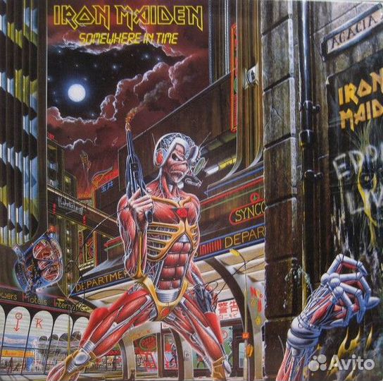 Виниловая пластинка Iron Maiden somewhere IN time