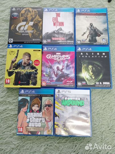 Игры для ps4/ps5