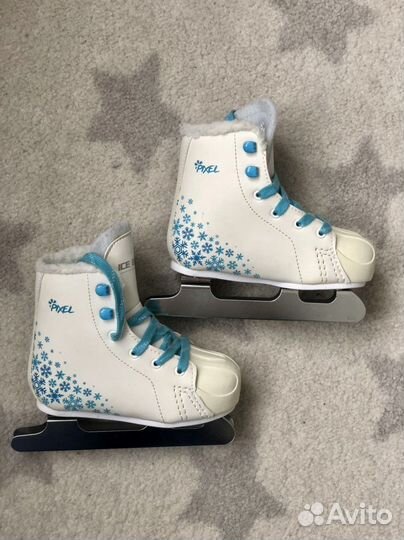 Коньки детские двухполозные 28р