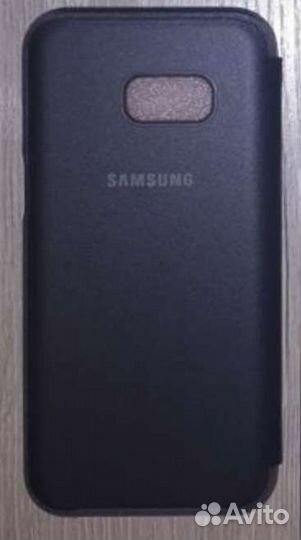 Новый чехол на Samsung a3 2017 Neon flip cover