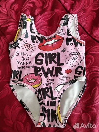 Купальник для девочки 74