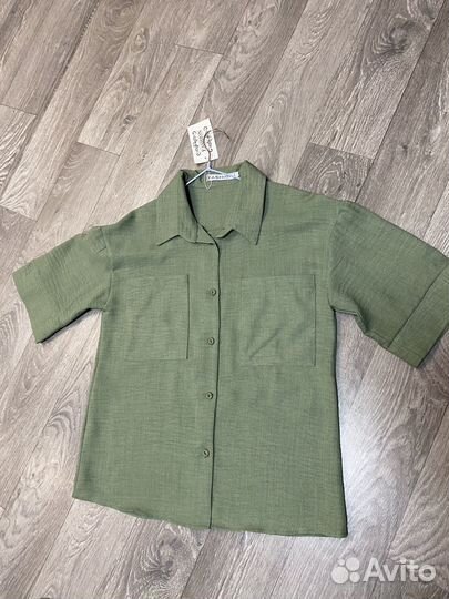 Рубашка+шорты новые р42(s) костюм