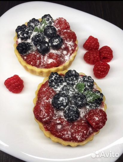 Подарок Мыло ручной работы Тарталетка ягодная