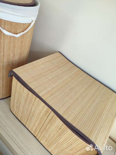 Корзина из бамбука