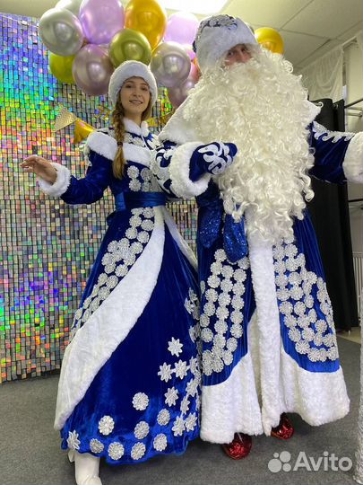 Поздравление от деда мороза и снегурочки