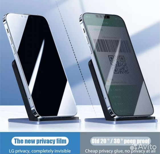 Антишпионское защитное стекло для Xiaomi 11 T Pro