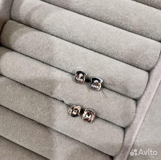 Серьги tous с амазонитом S925