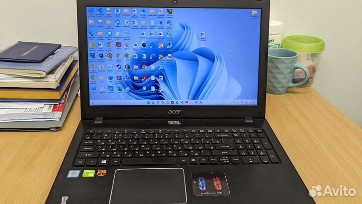 Игровой, мощный и красивый Ноутбук acer aspire
