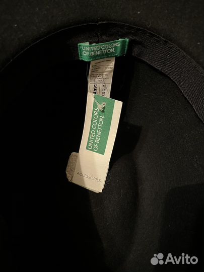 Новая шерстяная шляпа Benetton