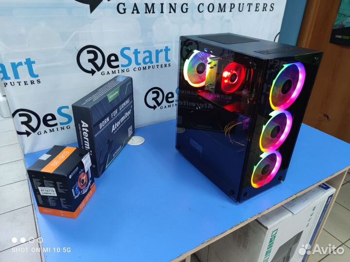 Современный пк (10ядер 16DDR4 SSD RX570 8gb)