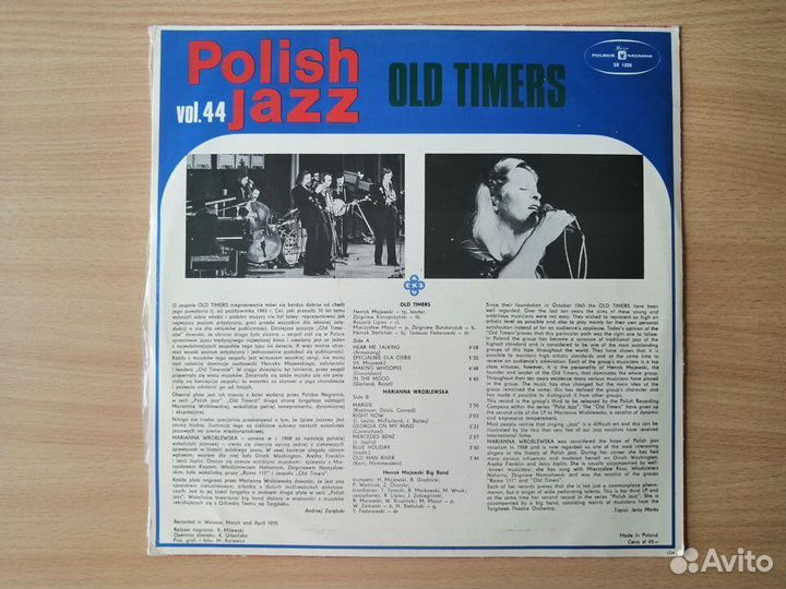 LP Old Timers / Wroblewska (Jazz) Poland Mint