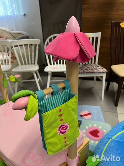 Тумба Хаба с сидением для девочки