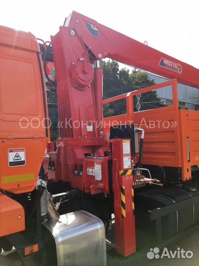 Бортовой грузовик КАМАЗ 65115-3094-48 с КМУ Horyong, 2025