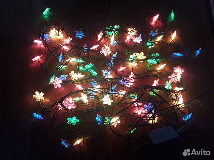 Елочная гирлянда СССР