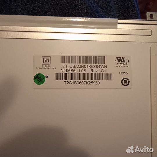 Матрица n156b6 l0b rev c1