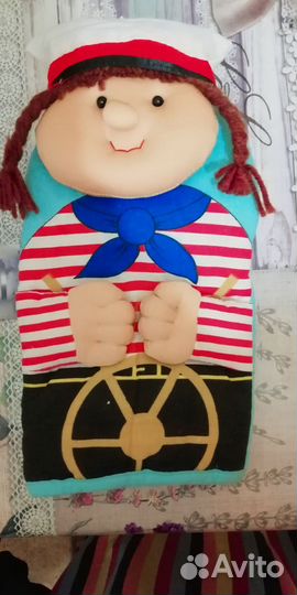 Прихватка варежки Морячка
