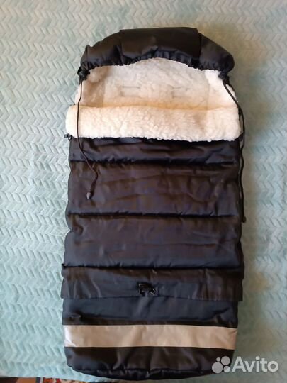 Зимний конверт в коляску, санки