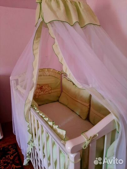 Бортики в детскую кроватку