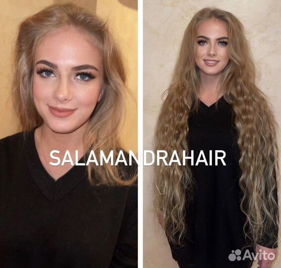 Голливудское наращивание волос