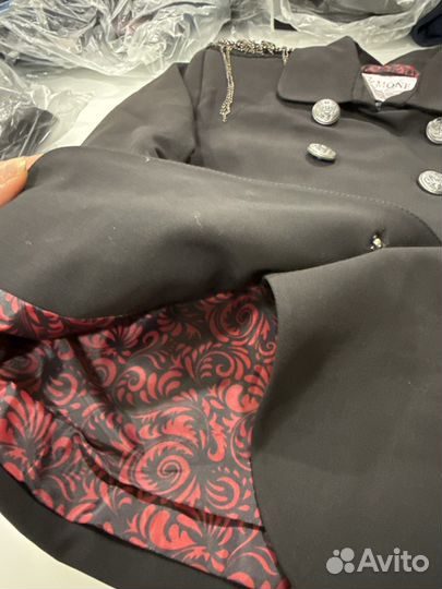 Пиджак для девочки 116, 122