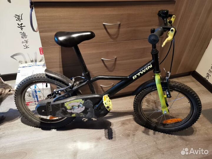 Детский велосипед btwin 16 декатлон