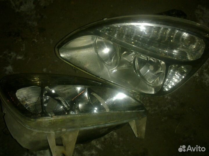 Фара передняя стекло пластик газель на запчасти бу