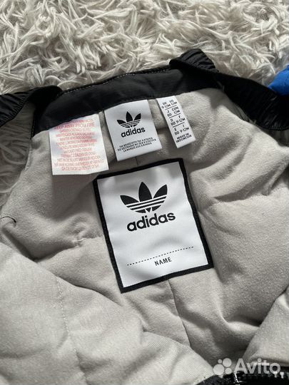 Пуховик и полукомбинезон зимний adidas 80