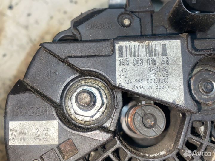 Volkswagen Passat b7 генератор 2.0 cbfa