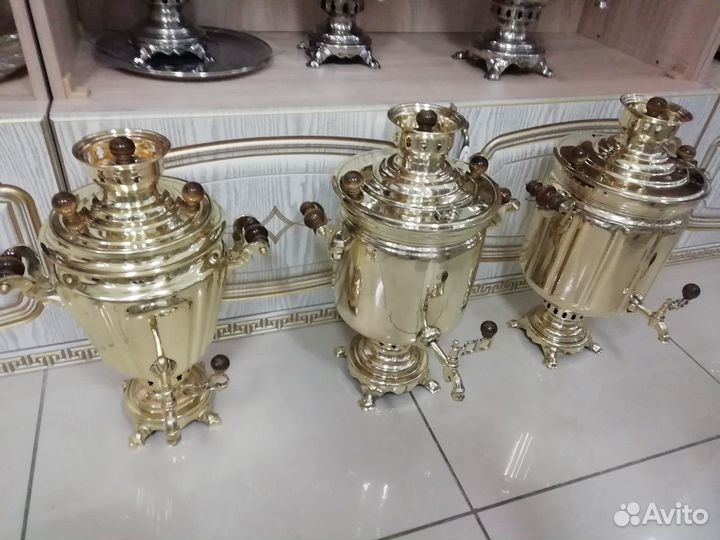 Самовар жаровый 5-7 литров Тульский