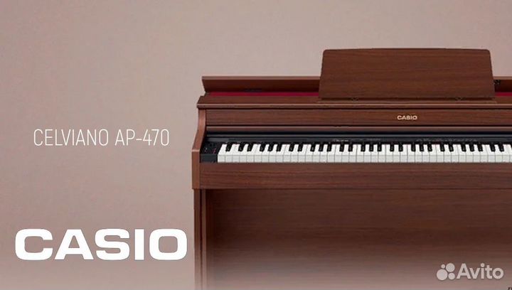 Цифровое пианино Casio AP-470BN + Банкетка