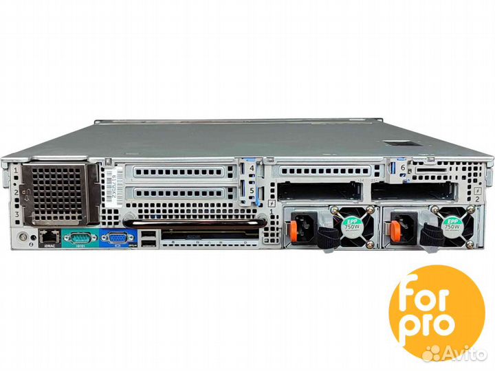 Сервер dell R730xd 24SFF 2xE5-2637v4 128GB, H730