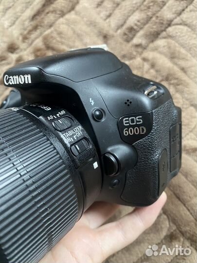 Зеркальный фотоаппарат canon eos 600d