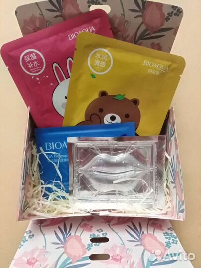 Бьюти бокс, подарочный набор, маски