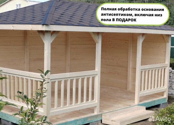 Летняя беседка