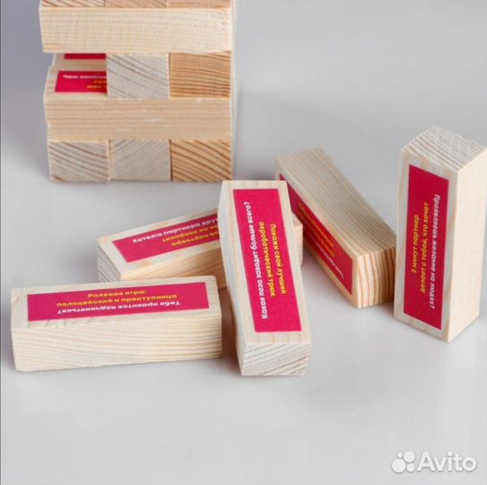 Дженга, падающая башня 