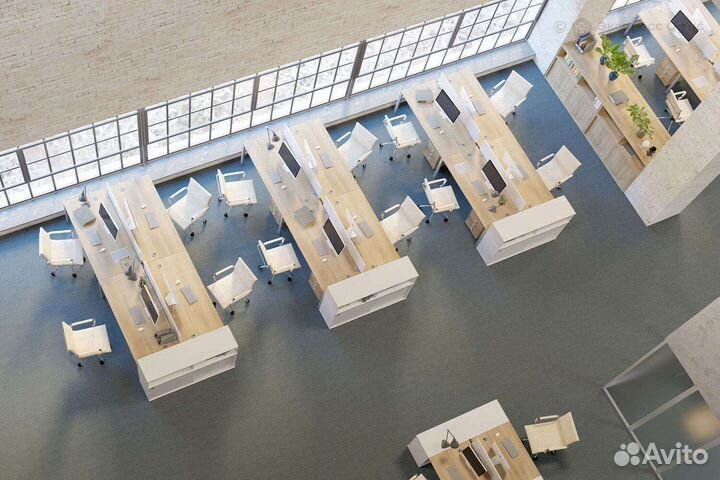 Офисная мебель для персонала Metal system style