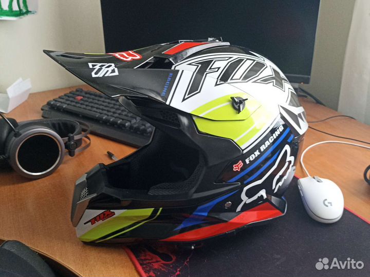 Мотошлем кроссовый fox