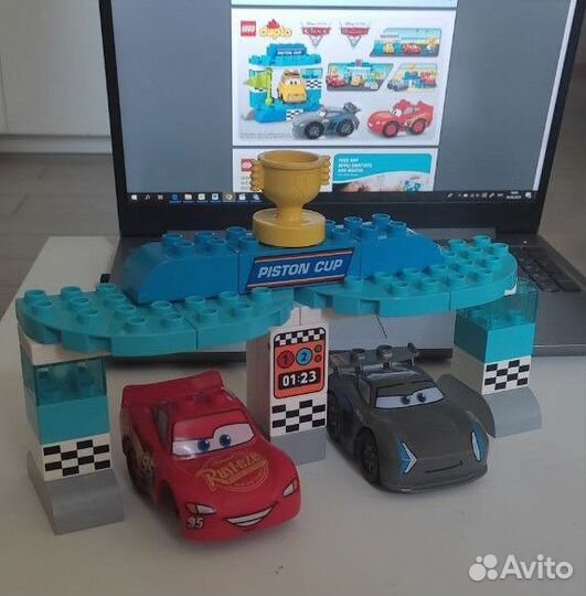 Lego duplo: гонки молнии Маккуина. 10857