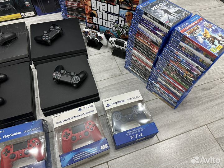 Sony PS4 Pro / Slim / Fat + Гарантия