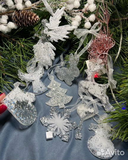 Новогодние игрушки ручной работы