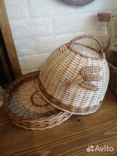 Хлебница плетёная