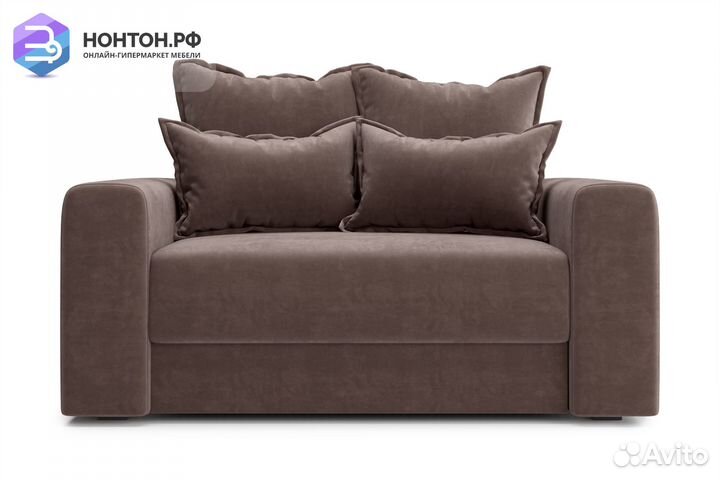 Кресло тик-так Омега коричневое